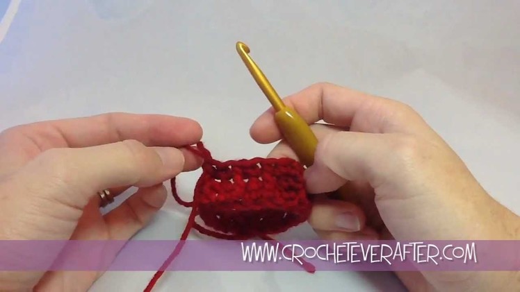Single Crochet Tutorial #7: Front Post Single Crochet