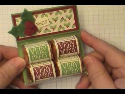 Stampin' Up! Very Merry Nugget Holder by Dawn O