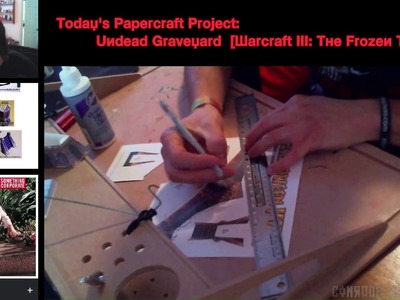 [Twitch] Papercraft: Undead Graveyard (Warcraft III The Frozen Throne)  --  Part 1