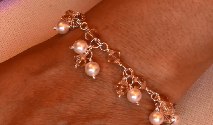 Wirewrapped Cluster Bracelet