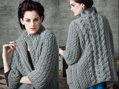 #1 Long Cardigan, Vogue Knitting Early Fall 2010