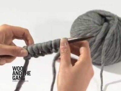 10 casting on with the thumb - Knitting Tutorials by Wool and the Gang