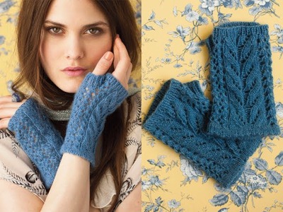 #35 Fingerless Gloves, Vogue Knitting Early Fall 2012