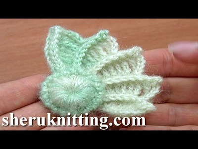 Crochet 3D Wing How to Crochet Tutorial 10 Part 1 of 2 Crochet Element