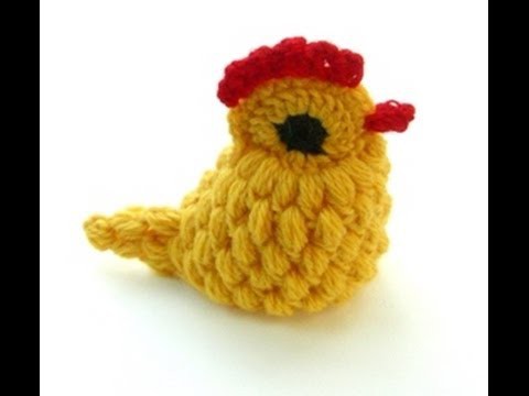 CROCHET ALONG - Yellow Crocheted Chick (HD) - Hackovana Slepicka