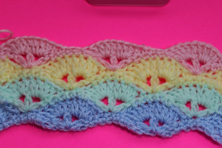 #Crochet Baby Blanket Pattern (subtitulos en Espanol)