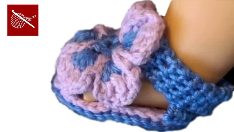 Crochet Baby Bootie Slipper Tallulah Crochet Geek