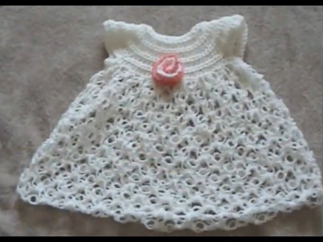 Crochet Baby Dress - Solomon's Knot Crafting Crochet Geek