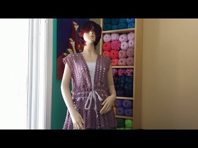 Crochet Cardigan De Verano Parte 2