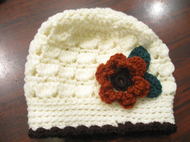 Crochet Cluster Beanie - Crochet Tutorial