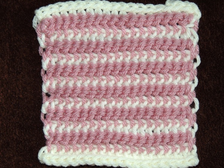 Crochet Doble Gancho : Punto # 2