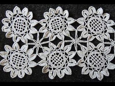 Crochet : Girasol Uniones
