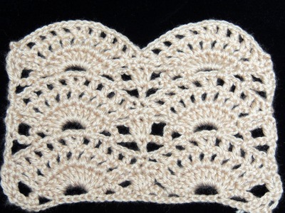 Crochet : Punto Abanico # 2