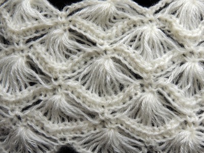 Crochet : Punto Abanico # 4