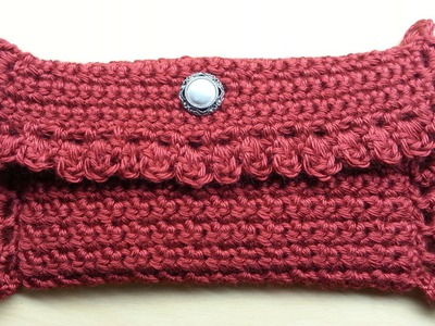 #Crochet #wallet clutch free #TUTORIAL EASY TO MAKE!