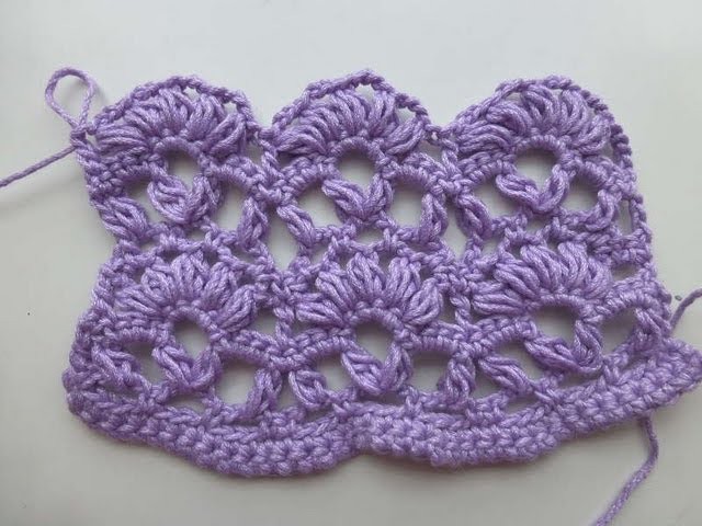 Crochet with eliZZZa * Crochet Stitch "Anastasia"