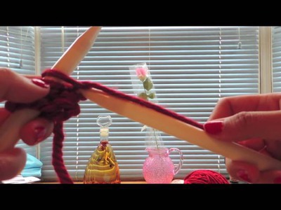 D.I.Y. Knitting :How to Knit A Scarf for Super Beginners