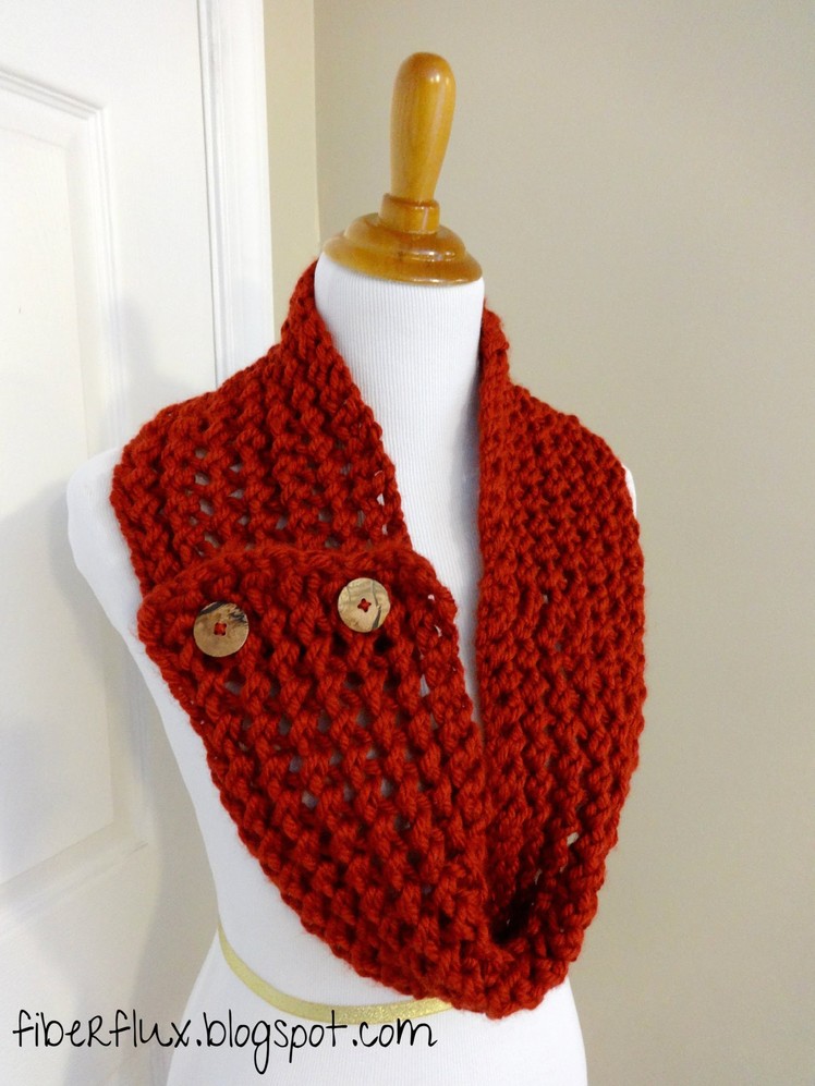 Episode 30: How to Knit the Cinnabar Button Scarf