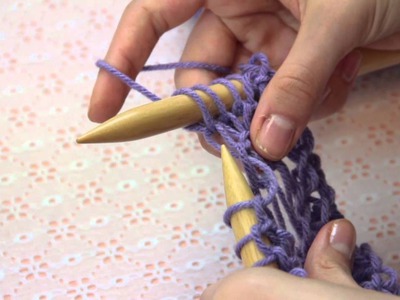 How to Backstitch in Knitting : Knitting Tips & Techniques
