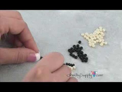 How to create a Netting Stitch - beading
