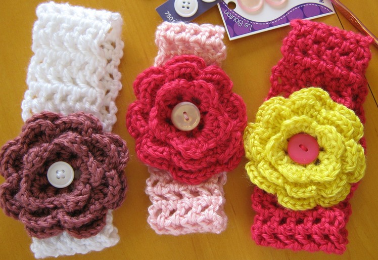 How to crochet a hairband or headband (all sizes)
