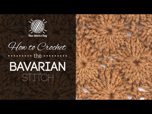 How to Crochet the Bavarian Stitch