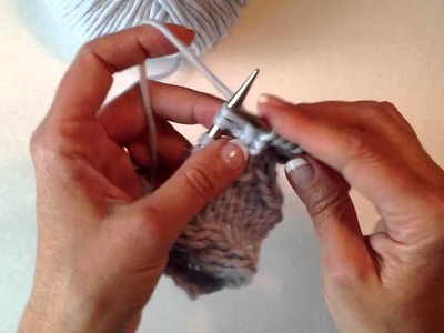 How to Knit a Cable without a Cable Needle