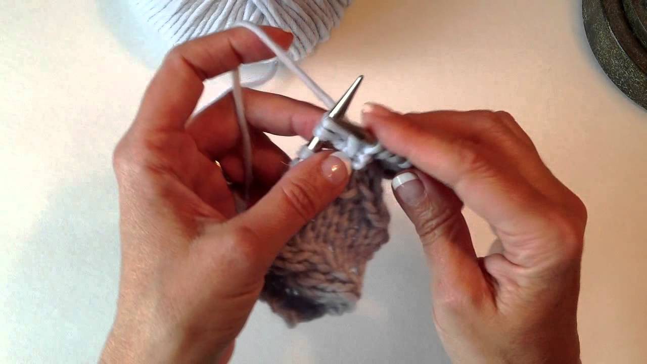 How to Knit a Cable without a Cable Needle