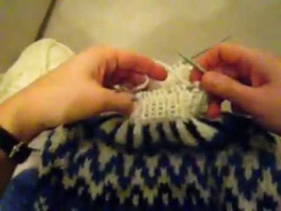 How to knit a Icelandic Sweater