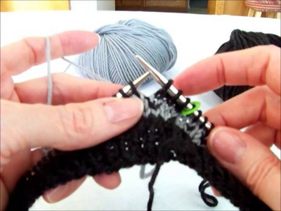 How to knit Fair Isle.