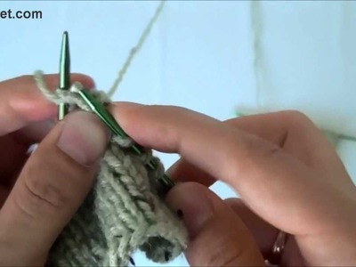 How to knit fast and simple berry pattern - knitting tutorials