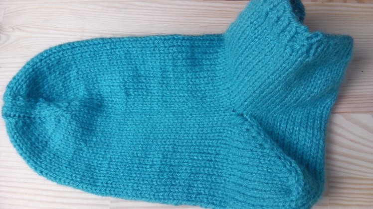 How to knit socks very easy - Woolpedia