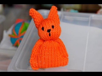 How to Knit * Super Easy Easter Bunny for Beginners