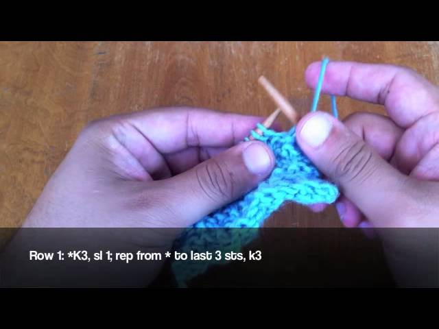 How to Knit the Cupido Stitch