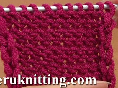 How to Knit The Reverse Stockinette Stitch Tutorial 5 Part 1 of 2 First Way