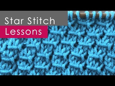 How to Knit the STAR STITCH: Easy Knitting for Beginners