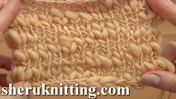 How to Knit The Stockinette Stitch Tutorial 4 Part 1 of 2 One Way To Work Stockinette