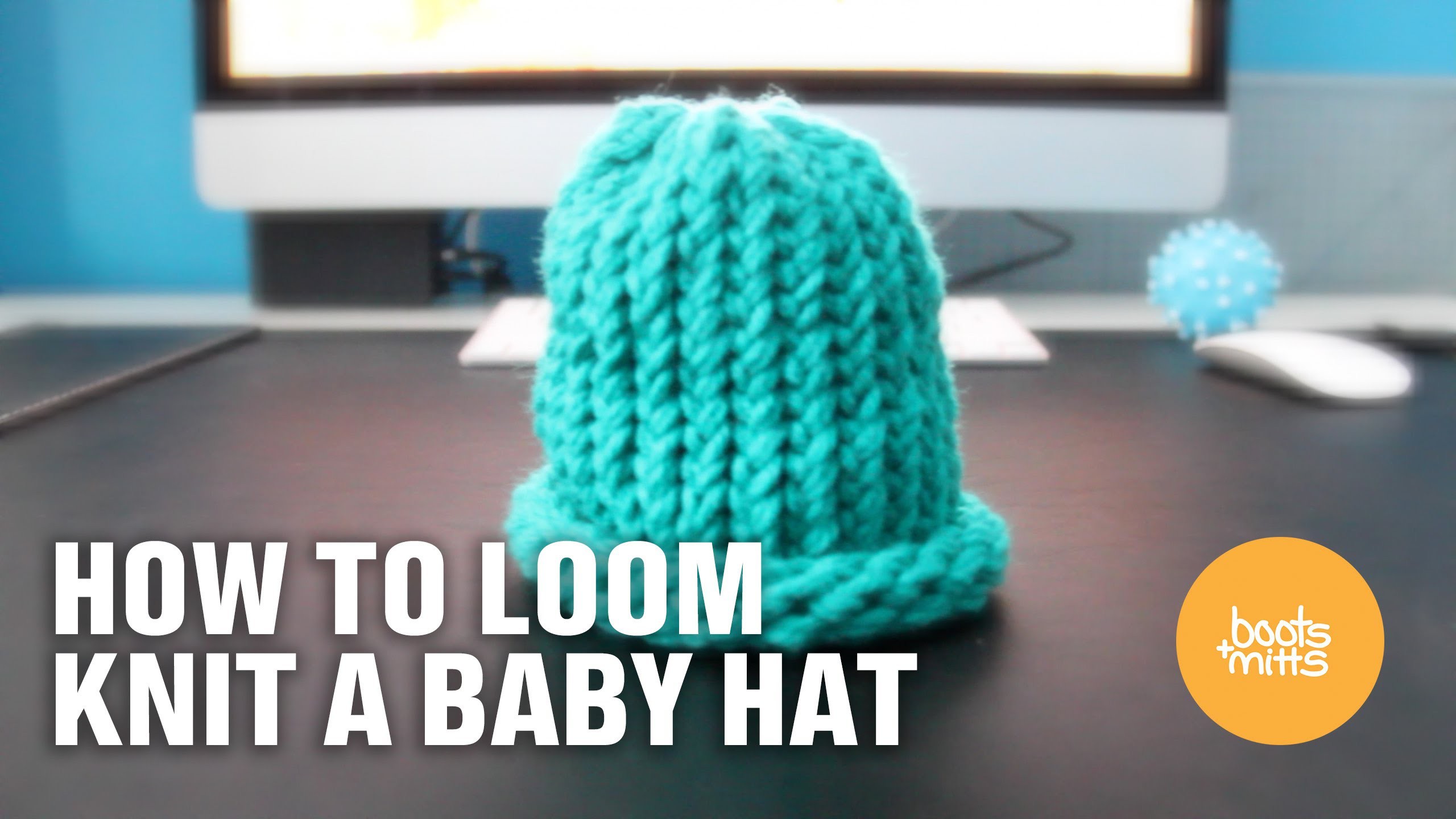 How To Loom Knit A Baby Hat Easy And Fast