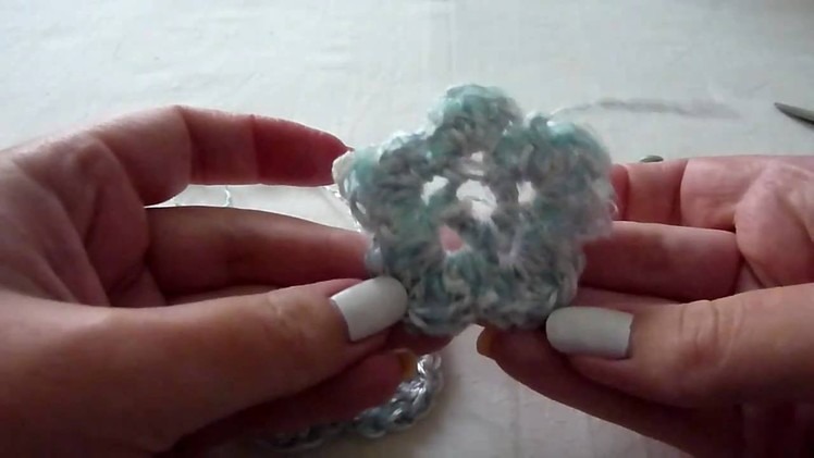 How To Make A Simple Crochet Flower. Learn HowTo Knit Tutorial Step-By-Step Video In HD!