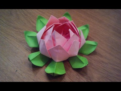 How To Make an Origami Lotus Flower