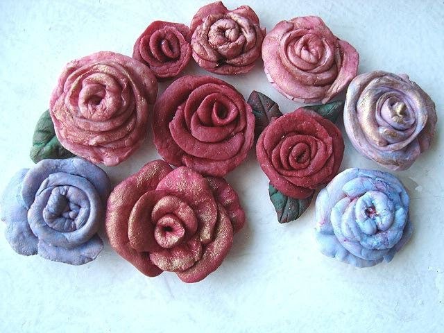 HOW TO MAKE CLAY ROSES