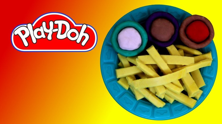 How to make  French Fries out of Play Doh