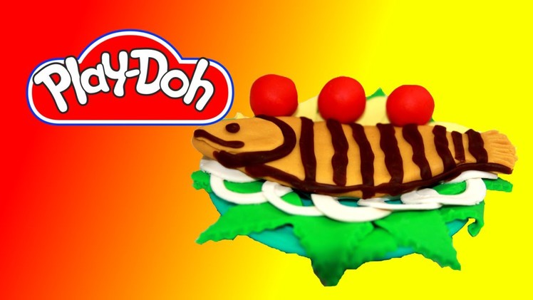 How to make Grilled Fish out of Play Doh