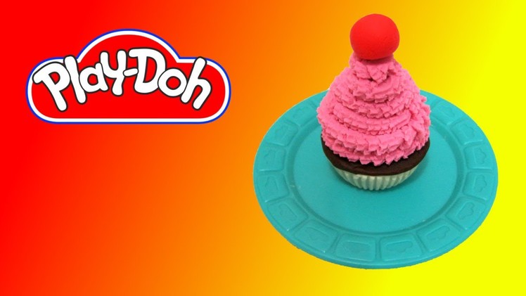 How to make Play Doh Cherry Cupcake