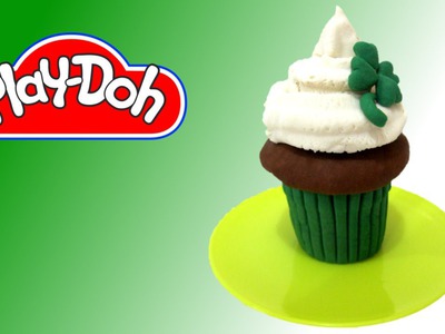How to make Shamrock Muffin out of Play Doh