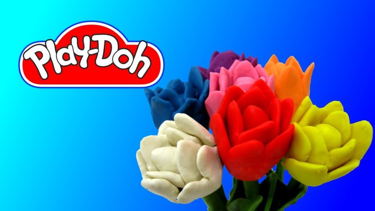 How to make Tulips out of Play Doh
