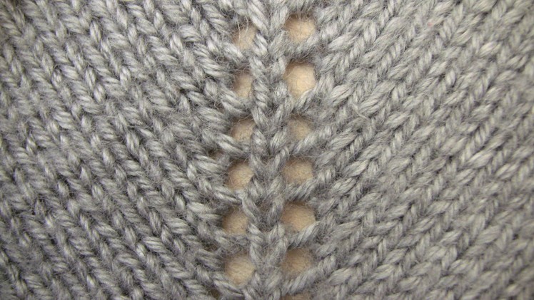 Increasing Stitches(yarn over) - Free Knitting Tutorials - Watch Knitting