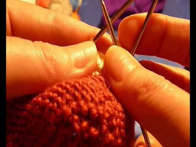 Как связать пинетки-сапожки спицами - 22. How to knit baby booties shoes - 22