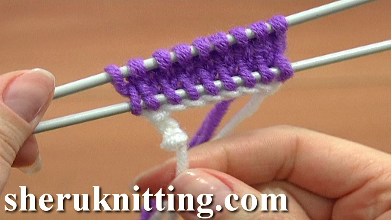 Knit The Crochet Provisional Cast On Tutorial 1 Part 17 of 18 Cast On Methods in Knitting
