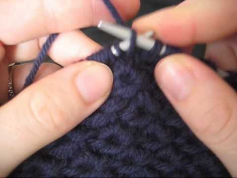 Knitting the Anemone Bobble Stitch